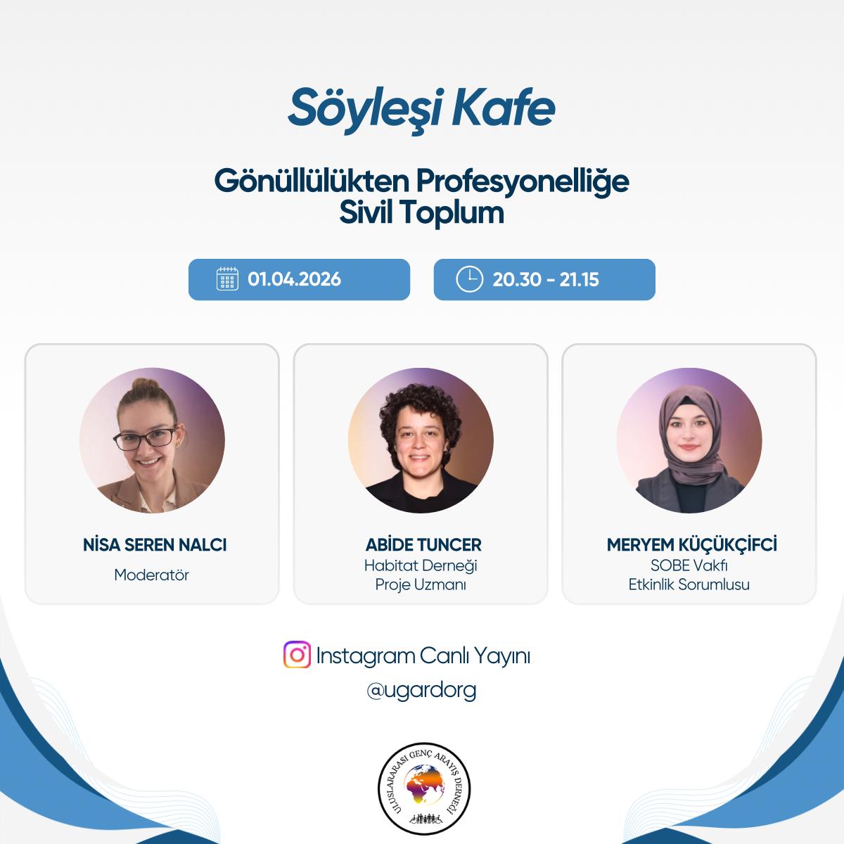 Söyleşi Kafe’de İlham Veren Buluşma: Gönüllülükten Profesyonelliğe Sivil Toplum