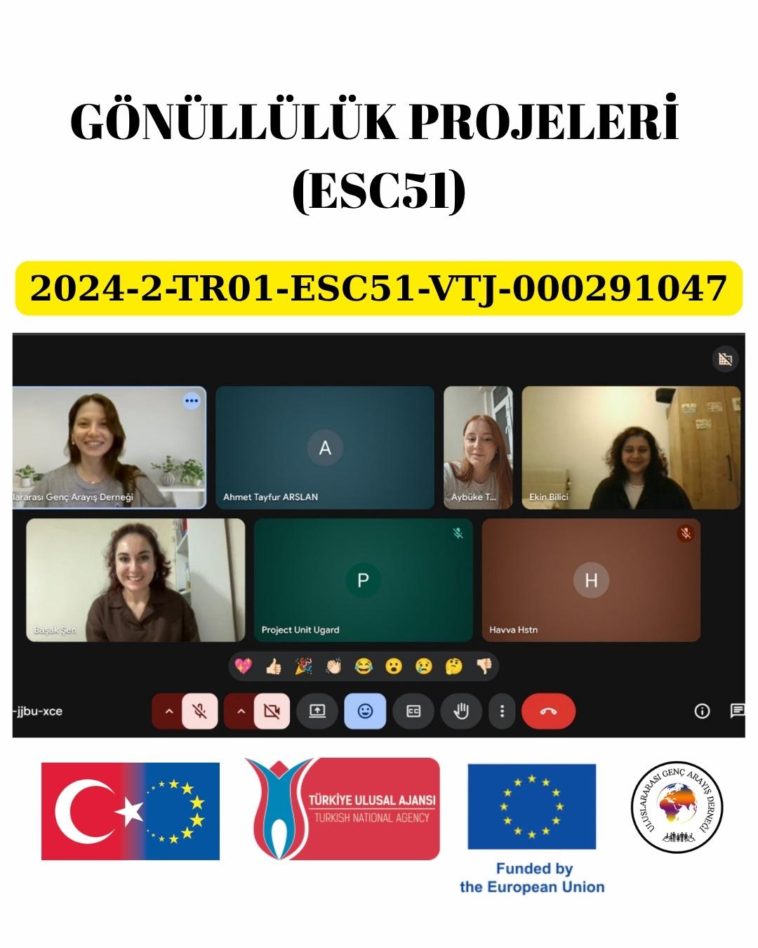 Yunanistan Kısa Dönem ESC Gönüllülüğü Öncesi Çevrim İçi Hazırlık Toplantısı Gerçekleştirildi!