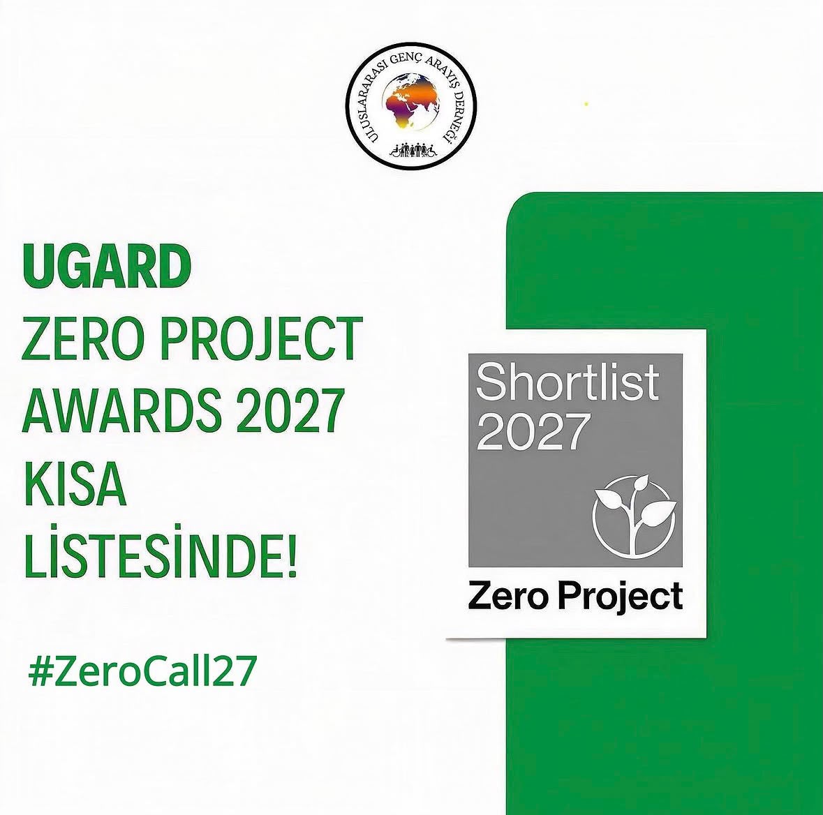 Yerel Savunuculuk Akademisi, Zero Project Awards 2027 Kısa Listesinde!